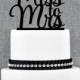 From Miss To Mrs Bridal Shower Cake Topper, From Miss To Mrs Cake Topper, Custom Bachelorette Cake Topper, Bridal Shower Cake topper- (S275)