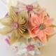 Paper Flower Bouquet / Paper Wedding Bouquet / Bridal Bouquet / Handmade Flowers / Paper Bridal Bouquet / Kusudama Bouquet / Paper Bouquet /