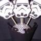 Cupcake Wrappers & Toppers Star Wars Inspired 12 pc Party Set Star Wars Cupcake Wrappers and Storm Trooper Cupcake Toppers  Star Wars Party