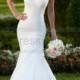 Stella York Sweetheart Neckline Wedding Dress Style 6042