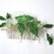 Ivy wedding hair comb Lord of the rings fellowship of the ring elven hairpiece poison ivy