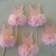 RESERVED For Ester Ballerina Tutu Cupcake Toppers Set Of 6 For Ballet Party Happy Birthday