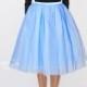 Ciara Serenity Blue Ombre Tulle Skirt - C'est Ça New York