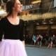 Clarisa Blush Pink Tulle Skirt - Petite Midi