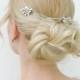 Wedding Hair Accessories Art Deco Headpiece Rhinestone piece Hair Chain Chain Headpiece 1920s style hair vine