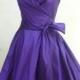 Custom Made  MARIA SEVERYNA Wrap Full Skirt Grace Dress - Mother of the bride - cocktail dress - Many Colors Available