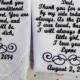 Set of 2 personalized Handkerchiefs (1 Laced woman)