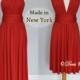 Ruby Red maxi dress, infinity dress, convertible dress, red dress, prom dress, multiway dress, wrap dress, cocktail dress, party dress