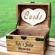 Rustic Wooden Card Box - Rustic Wedding Card Box - Rustic Wedding Decor - Advice Box Wishing Well - Shabby Chic Card Box - Wedding Card Box