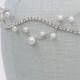 Crystal and Pearls Decorated Bridal Headpiece Wedding Hair Vine Bridal Headband Wedding Tiara Bridal Diadem Bridal Wreath