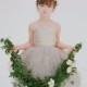 The Lauren Flower Girl Dress- Dove Grey (More Colors Available)