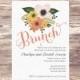 Printed Brunch Invitation, Brunch Invite, Bridal Shower Invitation, Floral Bridal Shower, Baby Shower, Champagne Brunch, Wedding Shower
