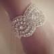 Holiday Sale - Lilliana Crystal Bracelet Wedding Bracelet Bridal Bracelet Also Seen On Mary Zilba