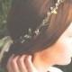 Woodland wreath - Rustic circlet - Simple wedding hair - Bohemian bridesmaids - Woodland halo - Bridal headpiece - Boho wreath - boho bridal