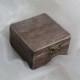 Ring Bearer Box, Rustic Wedding Box Under 20, Vintage Jewelry Box, Country Wedding, Old Driftwood Box