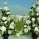 Bridal Wedding Church Altar Silk Flowers