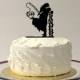 Fishing Wedding Cake Topper,  Personalized Fishing Themed Wedding Cake Topper, Fishing Cake Topper, Silhouette Cake Topper, Fishing Cake