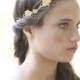 Loraine Greek Goddess Crown, Greek Trend, Gold Leaves, Golden Leaf, Laurel Wreath, Bridal Hair Accessories, Wedding Crown, Fairy Headband
