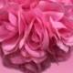 Pink Wedding Flower Kissing Ball ,white pomander, white wedding centerpiece, flower girl floral ball