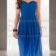 Sorella Vita Blue Ombre Bridesmaid Dress Style 8405OM