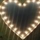 FREE SHIPPING Industrial Style Heart Marquee