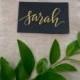 Calligraphy Place Cards- Wedding Place Cards Escort Cards- Modern Calligraphy- Hand Lettered