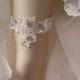 Wedding garter, Wedding Leg Garter, Ribbon Garter, Wedding Accessory, İvory Lace accessories,  Bridal garter