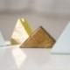 DIY Triangle Table Number Holders