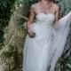 Lace Wedding Dress Tulle Wedding Dress Bohemian Wedding Dress Beach Wedding Dress Strapless Wedding Dress Paulastudio Wedding Dress