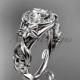 Platinum diamond unique engagement ring,wedding ring ADLR300