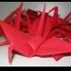 Wedding origami crane ,Set of 1000 red origami crane for wedding, wedding decor crane, origami crane, origami red crane, wedding crane