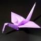 Origami Paper Wedding Crane Violet, Purple, Set of 100 Wedding Crane, Origami Crane, Purple Crane, Wedding Decoration Crane,Origami wedding