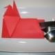 Origami Cutlery holder, Set of 100 wedding table cutlery, cutlery holders, origami silverware pocket, origami table decor, origami crane