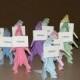 Dinosaur party, Origami Dino Party, Set of 10 Dinosaur Origami, Dinosaur party name table, Dino party Name table, T-rex party