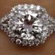 GIA 1.70ct Estate Vintage Cushion Cut Diamond Solitaire Engagement Wedding Diamond Halo Platinum Ring