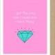 Bridesmaid Card Will You Be My Bridesmaids Proposal Funny Maid of Honor Matron Got The Ring Invite Cute Bridal Party Handmade Greeting Cards