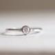 Diamond ring. 18kt White Gold Solitaire ring. Anniversary Ring, Engagement ring, Wedding ring, white gold diamond ring, solitaire ring.
