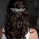 Rhinestone Hair Comb, Wedding Hair Pins, Bridal Rhinestone Hair Vine, Bridal Headpiece
