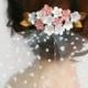 Bridal hair combs, Bridal headpieces, bride accessories, bridal hats, bridal hair flowers, hair accessories for brides, bridal fascinator