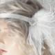 GATSBY headpiece bridal headband GATSBY headband Flapper headband hair accessories ivory headband 20's headband bridal accessories