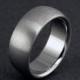 Titanium Wedding Ring, Mens Ring, Womens Ring, Titanium Band, Plain Titanium Ring, Domed Ring, Mens Wedding Band, Engagement Ring, Promise