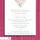 Digital DIY Editable Wedding Invitation, Printable, Microsoft Word File, JPEG file, Floral Heart Instant Download