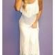 H1593 Simply lighter loose boho beach wedding dress prom gowns