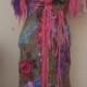 20%OFF bohemian gypsy hippy extra shabby crochet jacket in garden pixie hues ... small to 36" bust