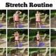 Post Run Static Stretching Routine