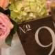 Wedding Table Numbers, Wooden Table Numbers Wedding - Single table number - TB-16