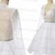Short Wedding Dress Handmade Lace Bridal Gowns White/Ivory Beach Wedding Dress Long Sleeve Short Beach Wedding Dresses