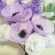 Samantha- a Shades of Purple Paper Flower Bouquet-Wedding Paper Flowers,Paper Bouquet,Bridesmaid Bouquet,Bridal Shower,Baby Shower