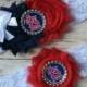 St. Louis Cardinals inspired wedding garter set MLB