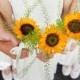 Sunflower Wedding Bouquets & Centerpieces
